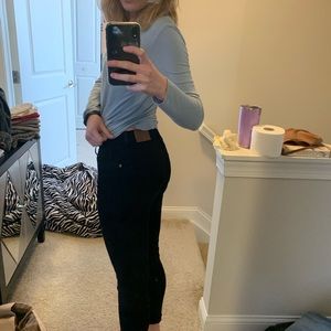 Black Madewell Roadtripper jeans